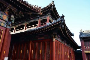 Photo d'un temple chinois de Péjin