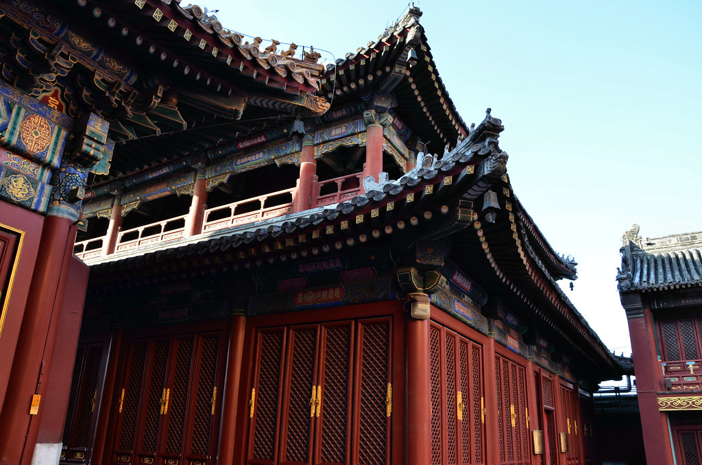 Photo d'un temple chinois de Péjin